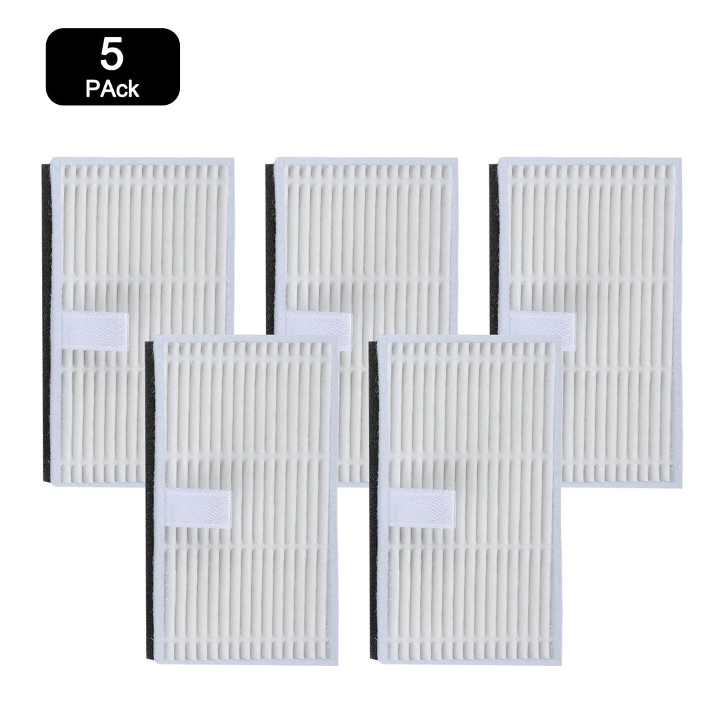 Set of 5 Washable Filters for Uninell UR3 Robot Vacuum Cleaner