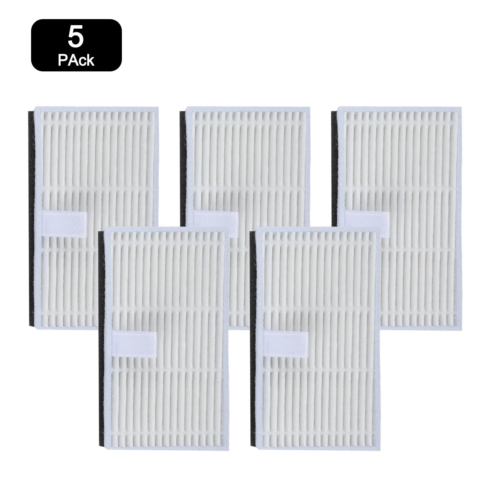 Set of 5 Washable Filters for Uninell UR3 Robot Vacuum Cleaner