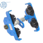 2 Ton Push Beam Trolley for Heavy Duty Lifting (65-180mm Adjustable)