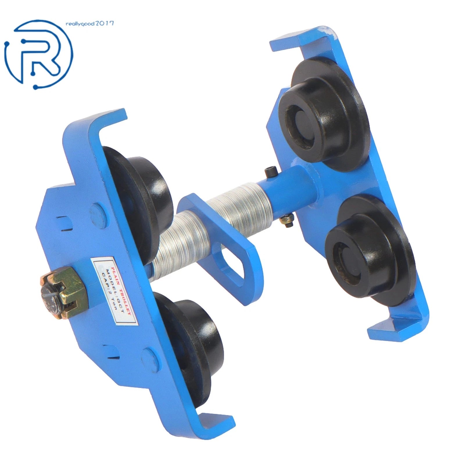 2 Ton Push Beam Trolley for Heavy Duty Lifting (65-180mm Adjustable)