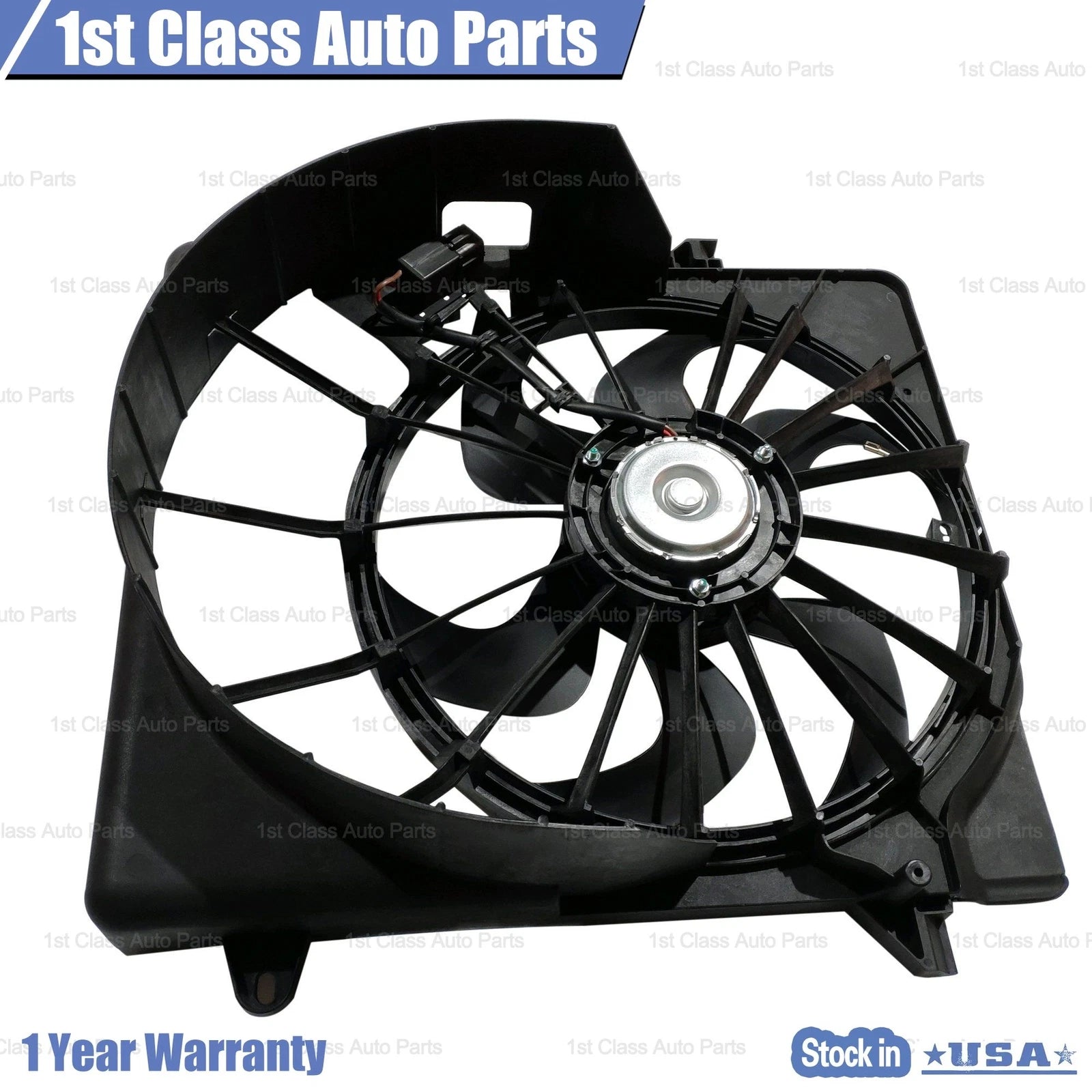 Radiator Cooling Fan Assembly for Jeep Liberty (2008–2012)