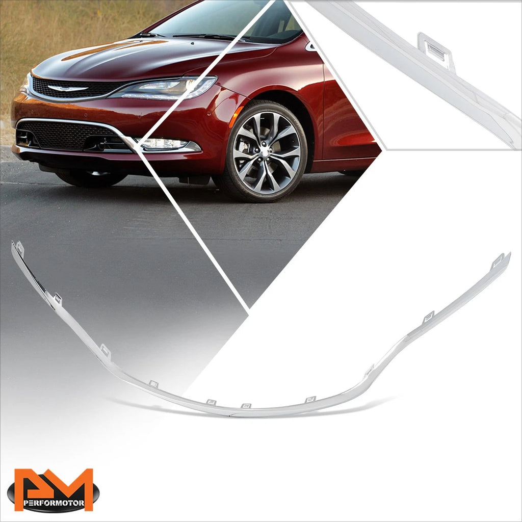 Front Grille Trim Moulding Surround for Chrysler 200 Sedan (2015–2017)