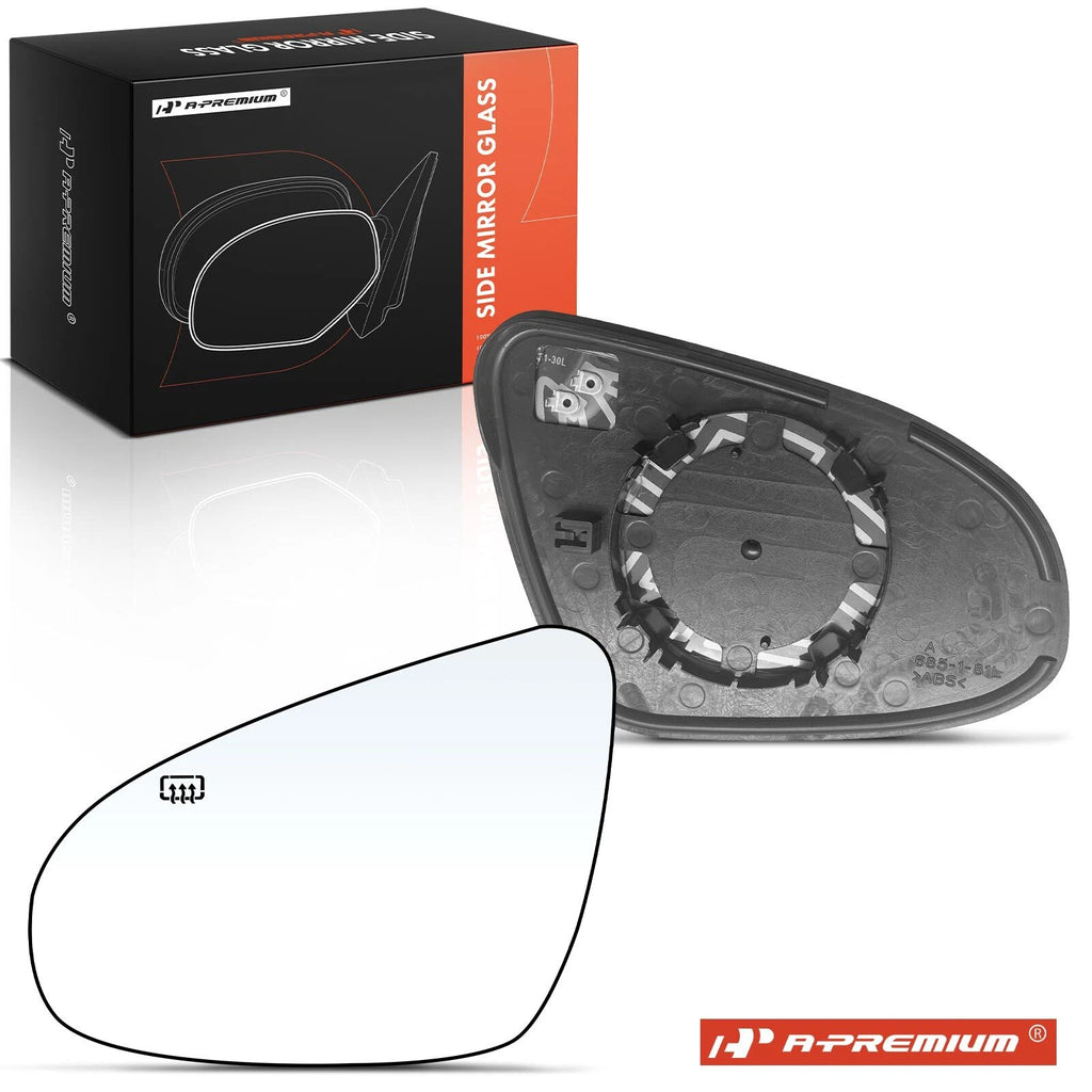 Heated Driver Side Power Mirror Glass for Toyota Corolla (2014-2019)