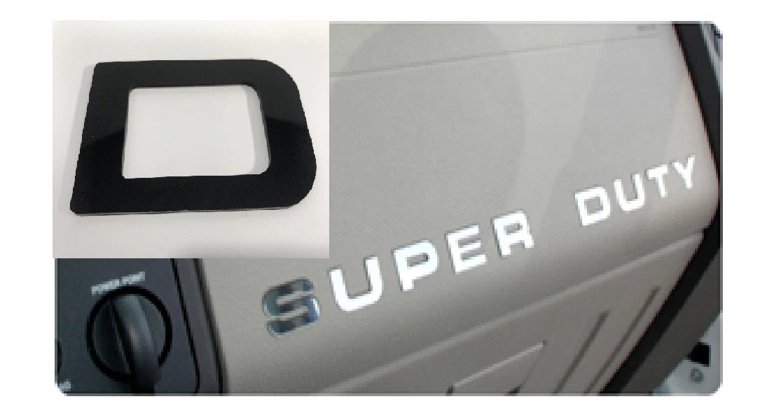 Dash Board Letter Black Inserts Replacement for Ford F250 Super Duty (2008–2016)