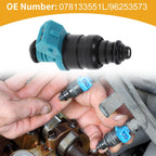 1 Pc Fuel Injector No.078133551L/96253573 for Audi A4 (1997–2001)