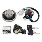 Ignition Key Switch & Fuel Tank Cap Set for Honda CMX250 Rebel (1985–2014) & CA125 (1995–1999)