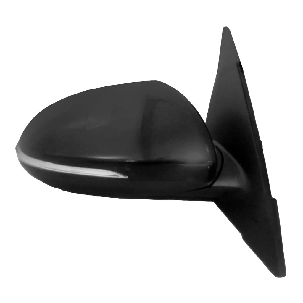 Replacement Ready to Paint Passenger Power Door Mirror w/Heated Glass w/Memory
