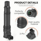 2 x Ignition Coil for Kawasaki ER-6N 650/R ZX12R ZX9R Versys 650 (1998–2024)
