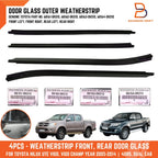 Outer Belt Weatherstrip Glass Door Seal for Toyota Hilux Ute Vigo (05-14)