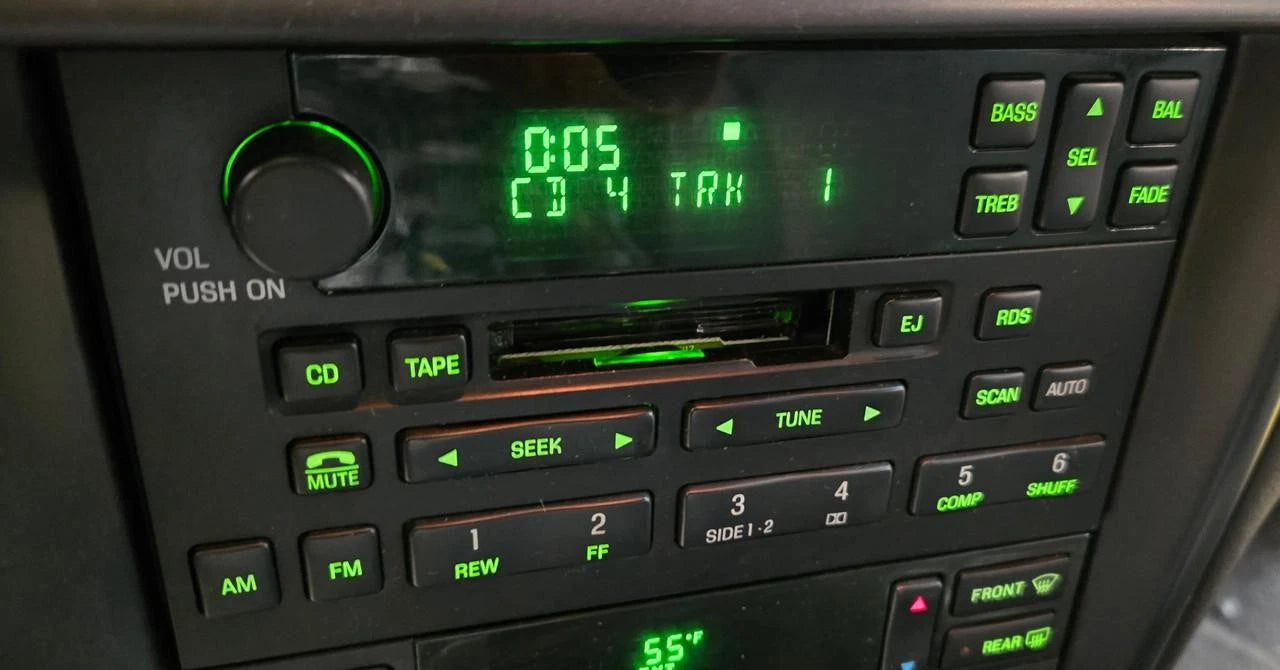 Radio Tape Player for Lincoln Continental (1999–2002) XF3F-18C870-AD