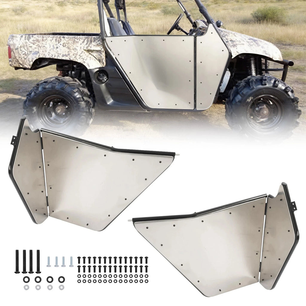 Aluminum Side Doors for Yamaha Rhino 450 600 700 (2007–2013)