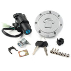 Ignition Switch & Fuel Gas Cap Cover Set for Honda CB500 CB600F