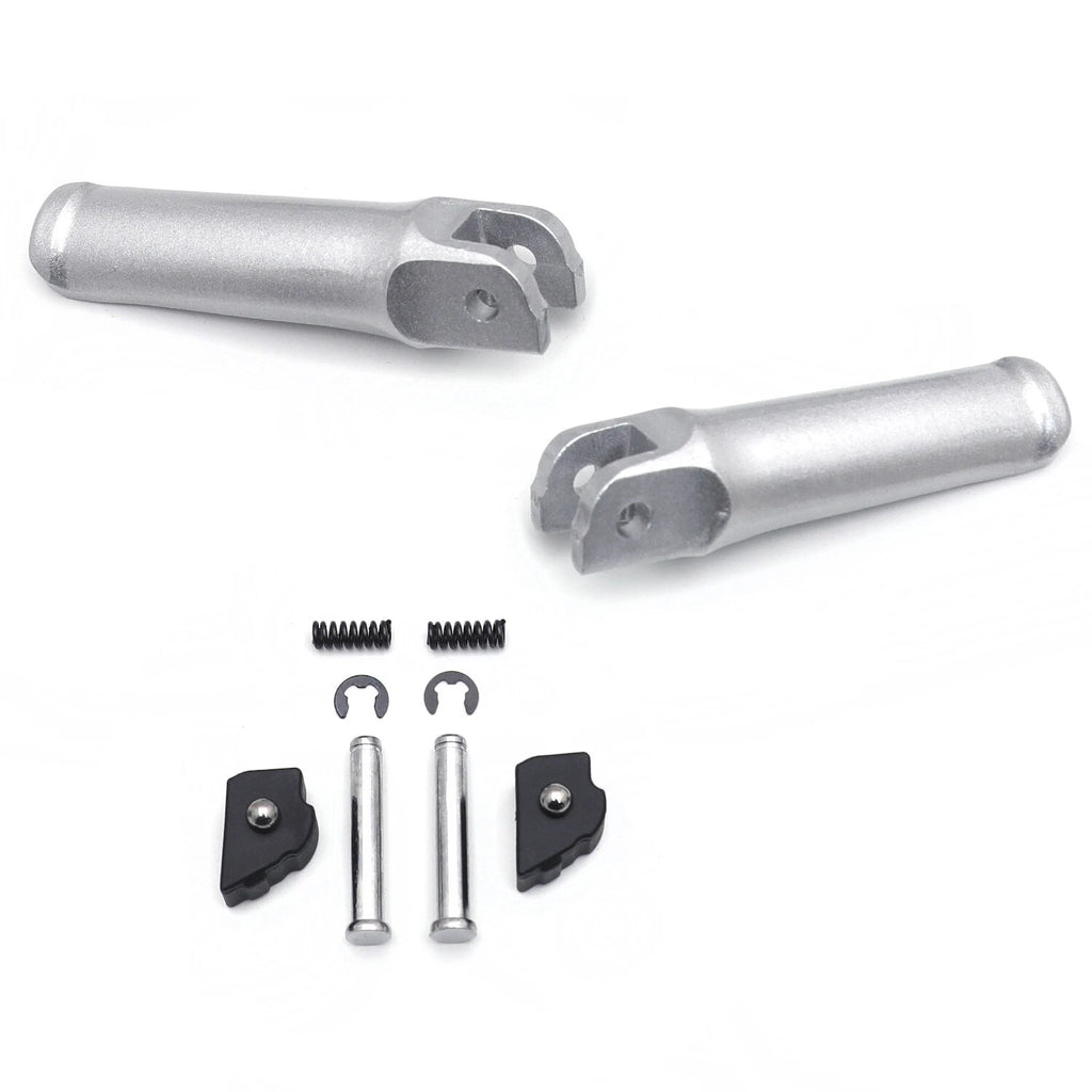 Silver Rear Passenger Footpeg Rest for Ducati Panigale V4/S (2018–2020)