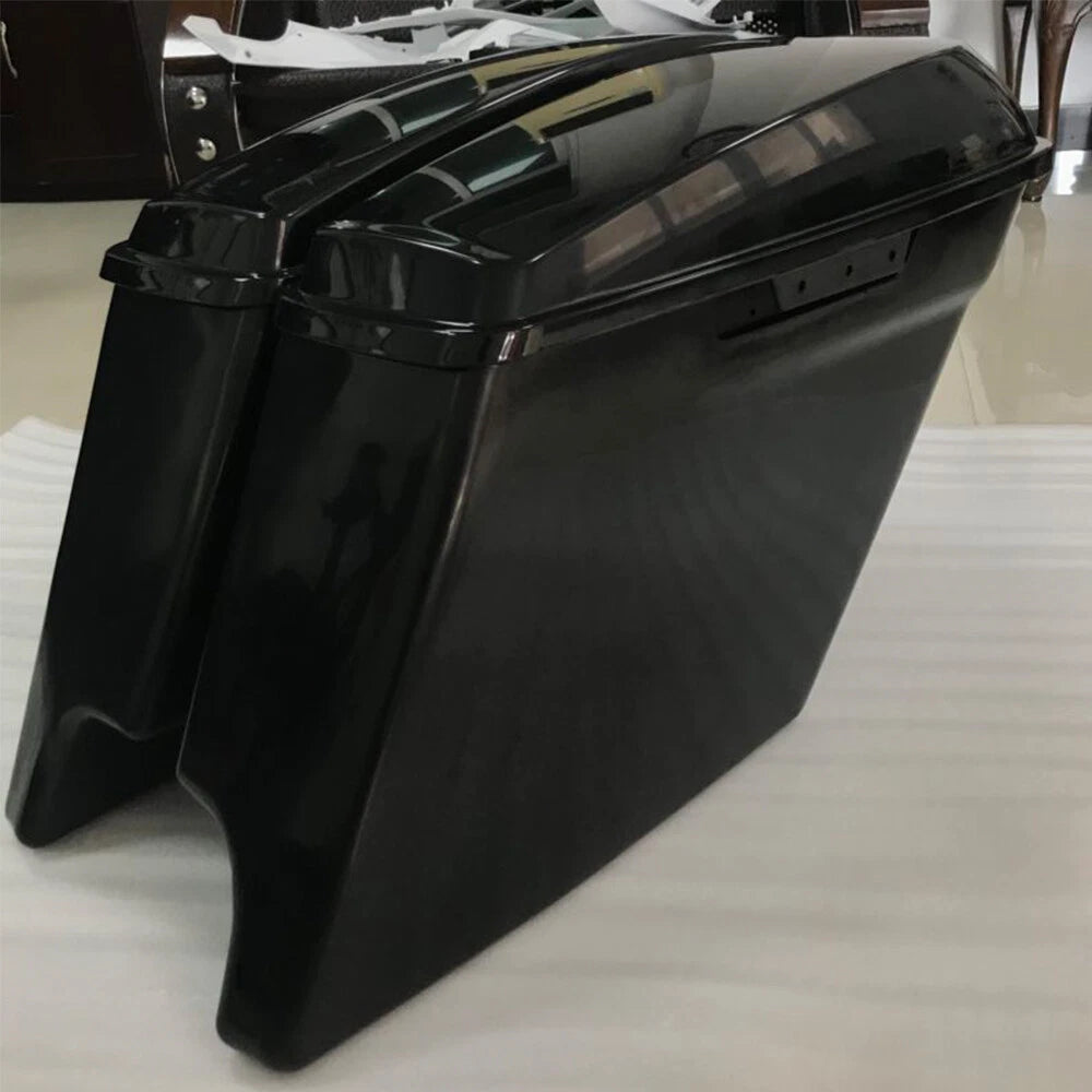 4.5" Stretched Extended Hard Saddlebags for Harley Touring (2014–Present)