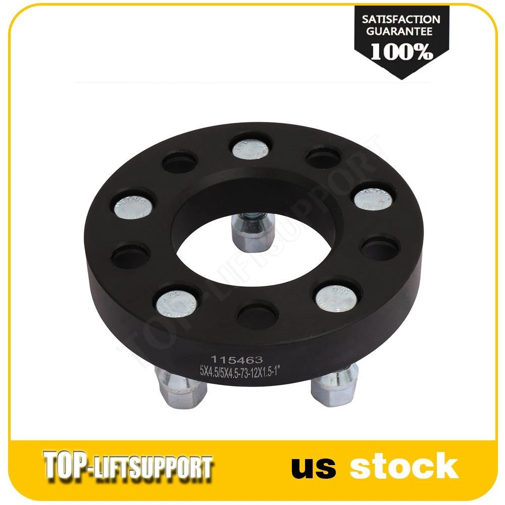 2X Wheel Spacers for Toyota Pickup, Honda Accord (5x4.5, 5x114.3)
