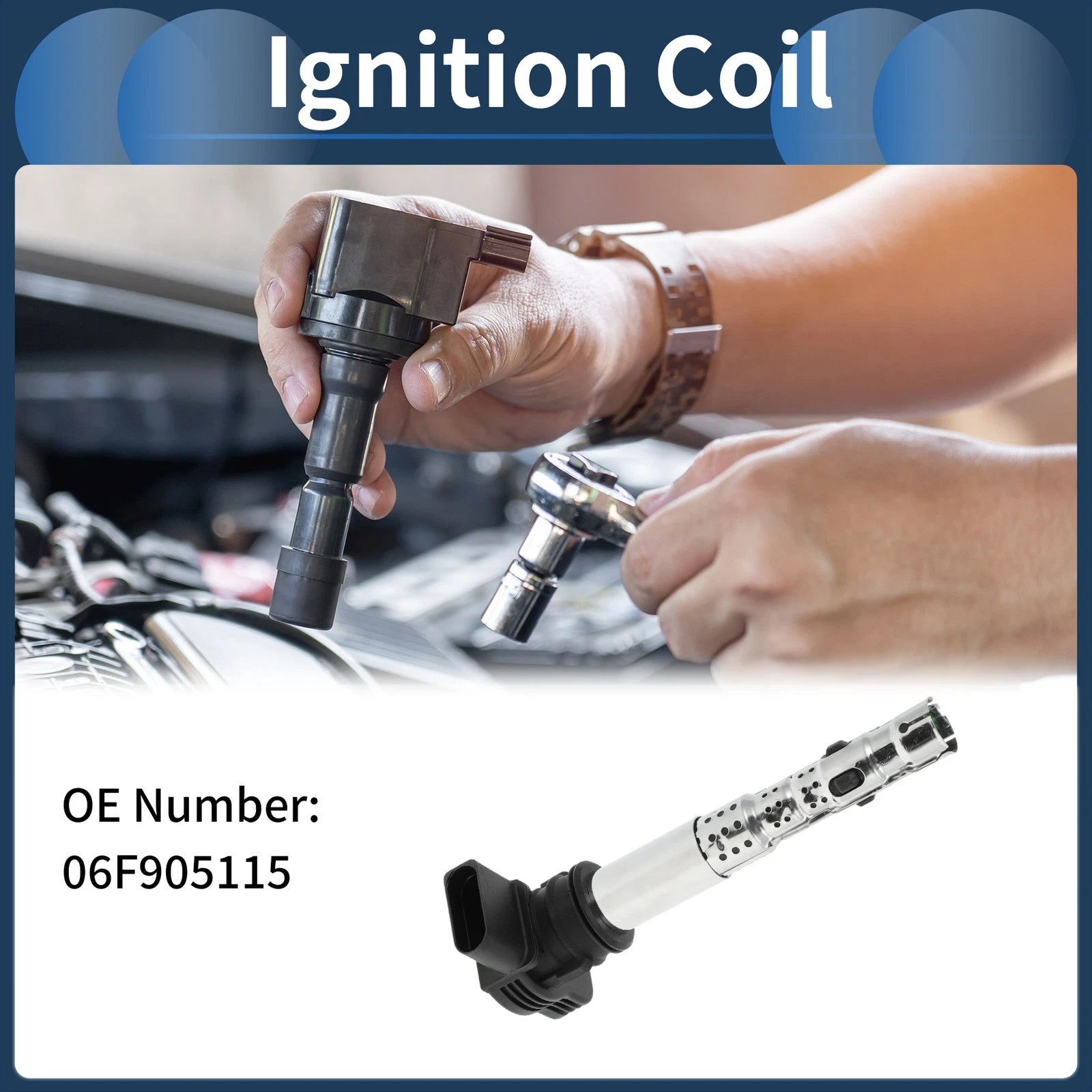 Ignition Coil Pack No. 06F905115 for Audi A3 (2008–2013)