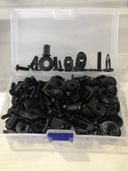 Fairing Kit + Bolts for Kawasaki Ninja 400 (2018–2023) Glossy Black ABS