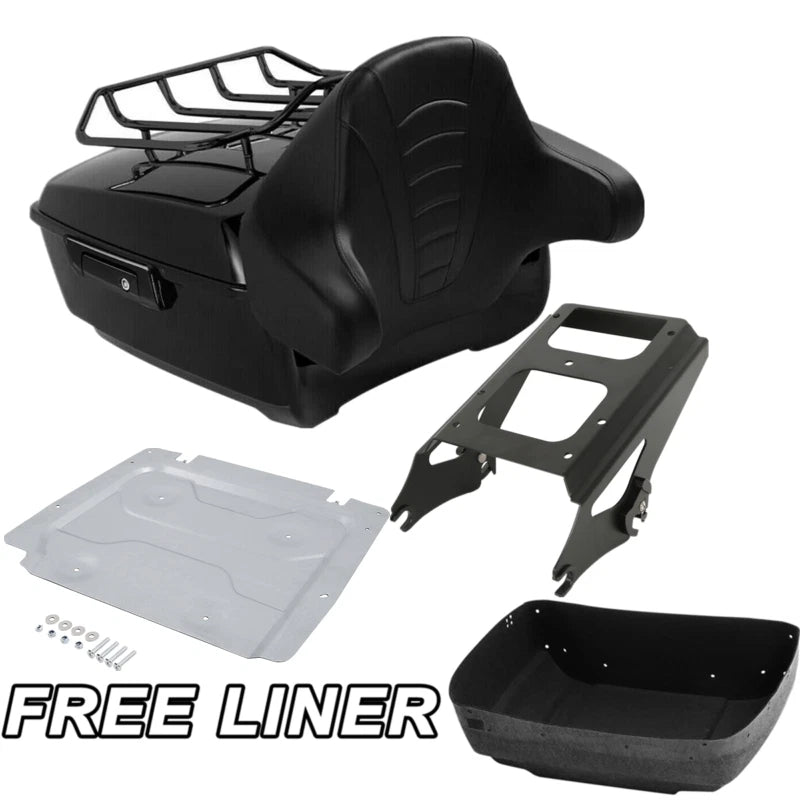 Trunk Pad Mount Rack Plate for Harley Electra Glide (2009–2013)