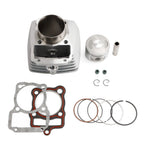 63mm Complete Cylinder Barrel Piston Kit 15mm Pin for Italika RT 200 EX 200