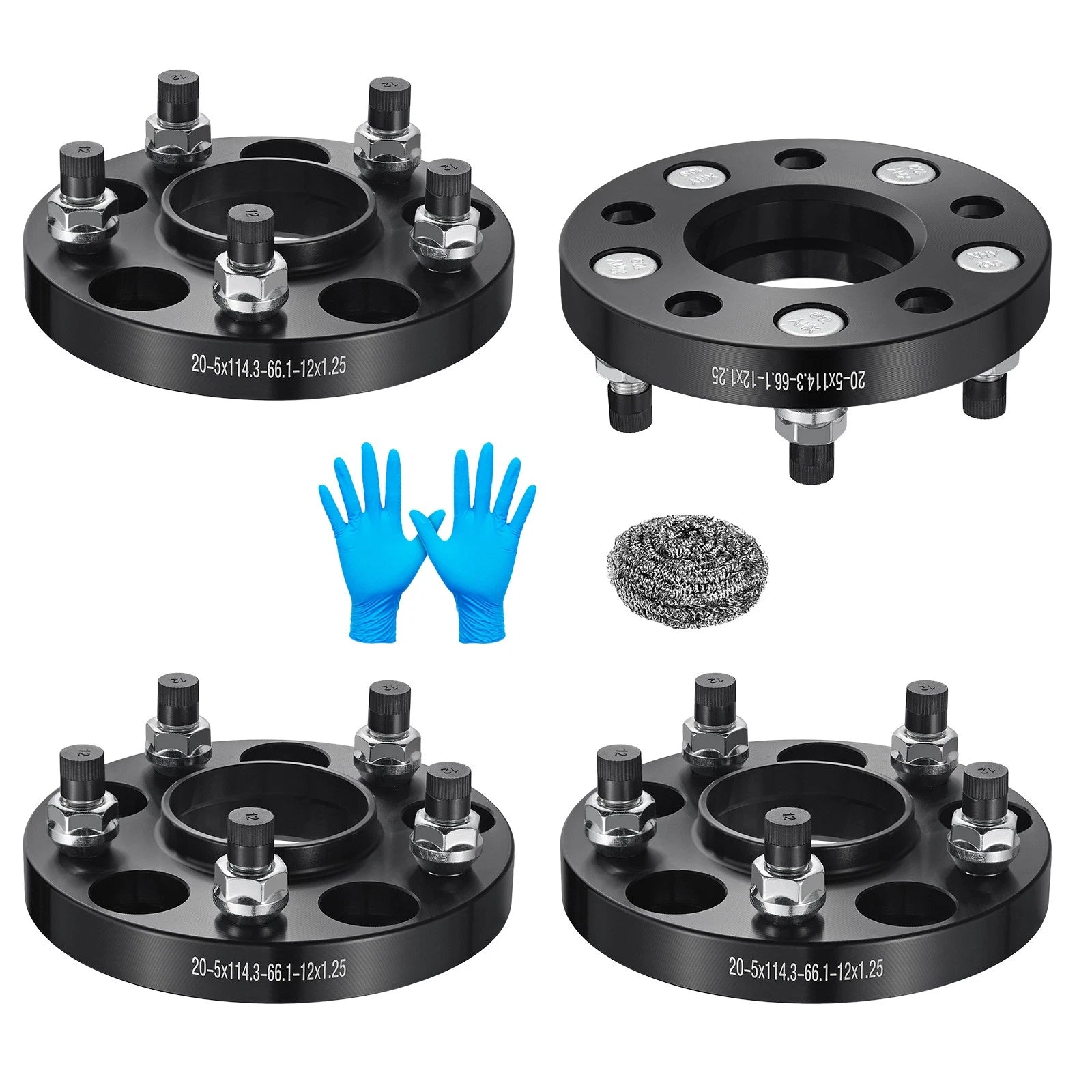 Set of 4 20mm Hubcentric Wheel Spacers 5x114.3 for INFINITI Q45 (1997–2001)