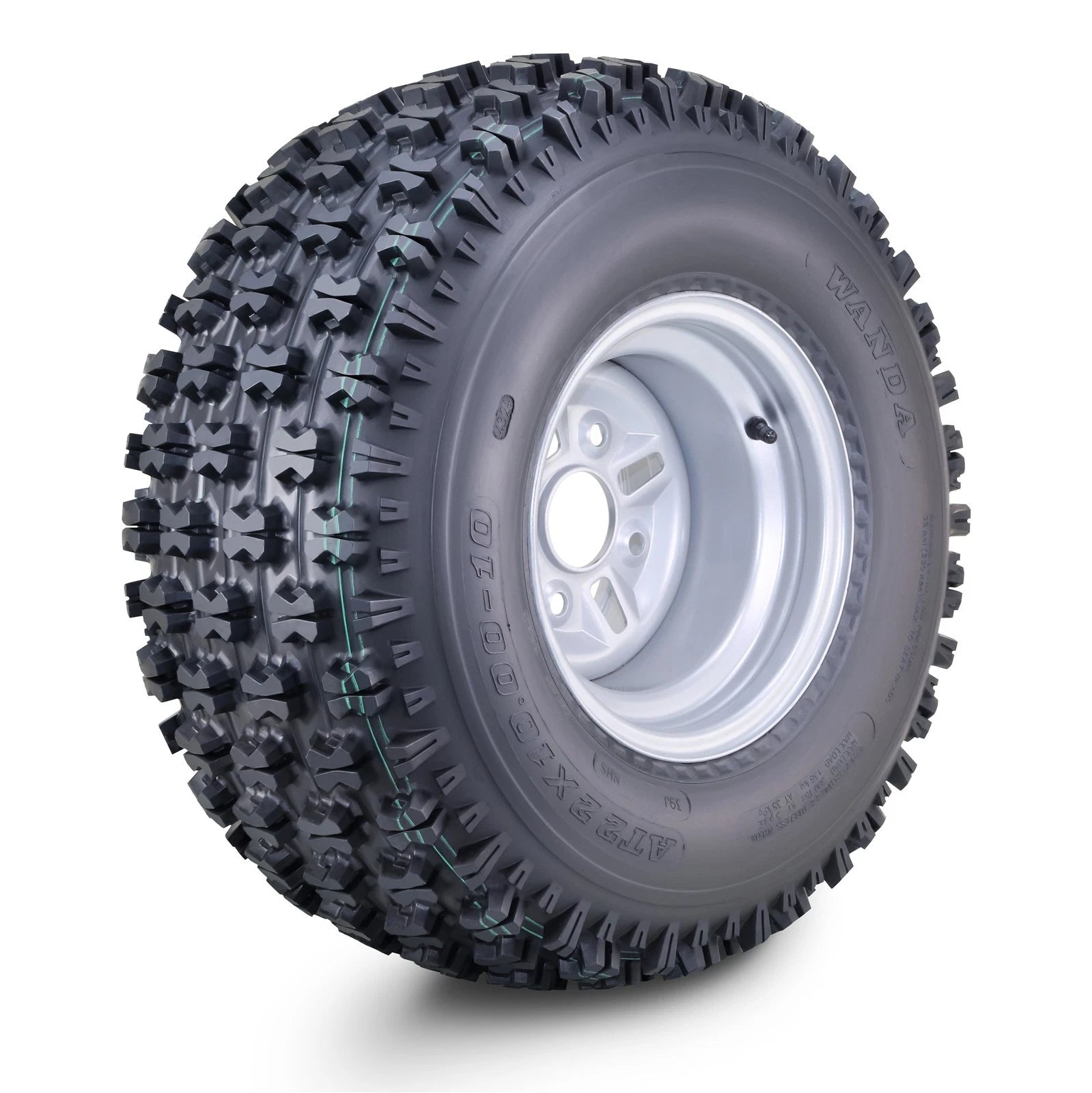 WANDA 22X10-10 Sport ATV Tire Wheel Assembly for ATV (10089)
