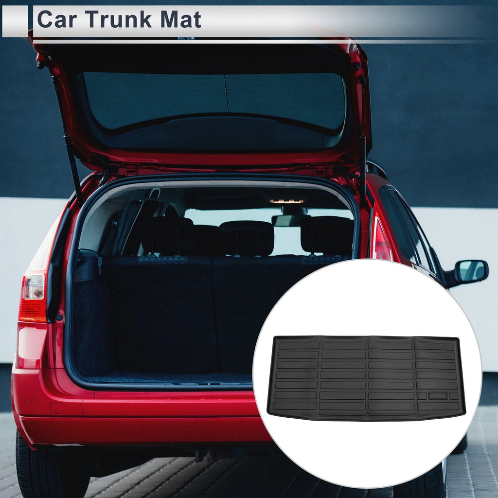 Cargo Liner Rear Trunk Mat for Honda Pilot (2016–2024) TPE Long Grid Pattern
