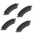 Front Ceramic Brake Pads for Chrysler Dodge Dakota Jeep Wrangler Ram (2005–2018)