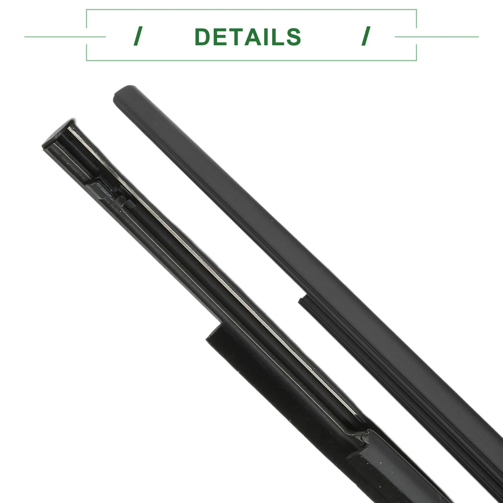 Set of 4 Weatherstrip Window Seal No. 681600K010/681800K010 for Toyota Hilux (2015)