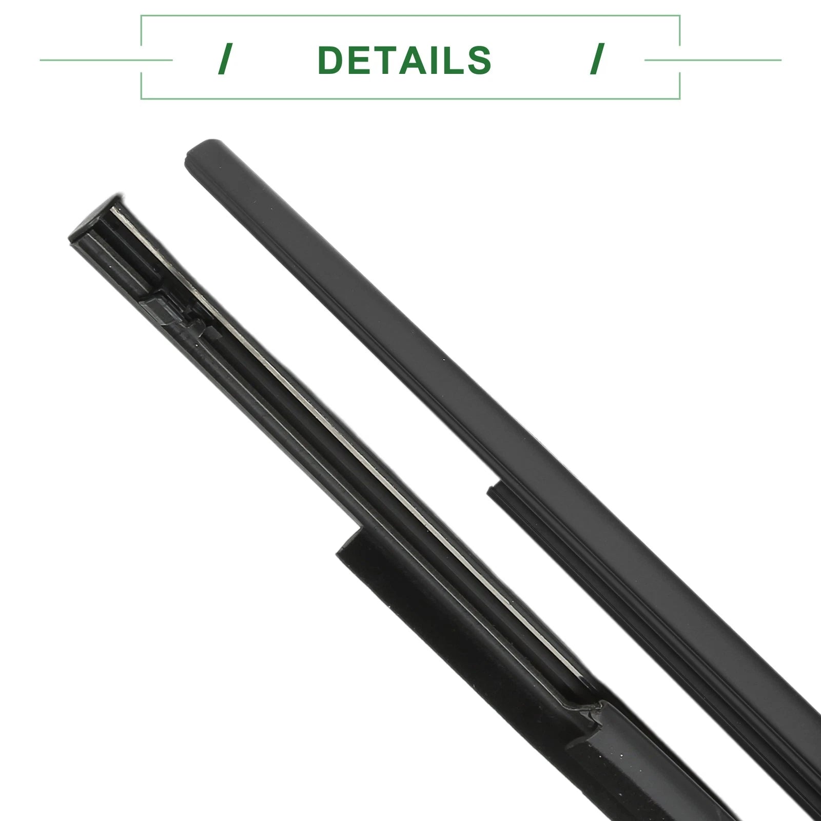 Set of 4 Weatherstrip Window Seal No. 681600K010/681800K010 for Toyota Hilux (2015)