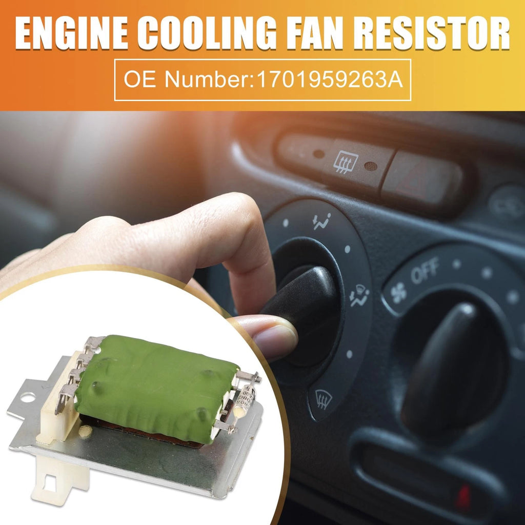 HVAC Blower Motor Resistor for Volkswagen Jetta Golf (1993–1999) 701959263A