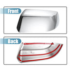 Pair Chrome Plated Half Mirror Covers for Chevy Suburban Tahoe 