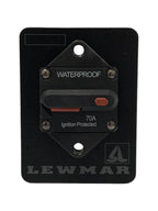 Circuit Breaker 70A with Panel for Lewmar (68000240)