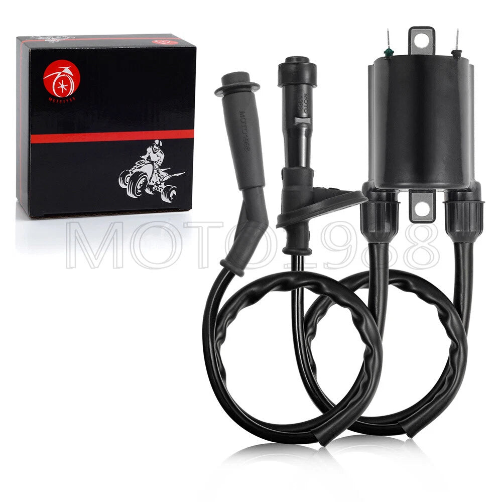 2X Ignition Coil & Spark Plug Cap for Honda Shadow Aero 750 VT750 (2004–2019)