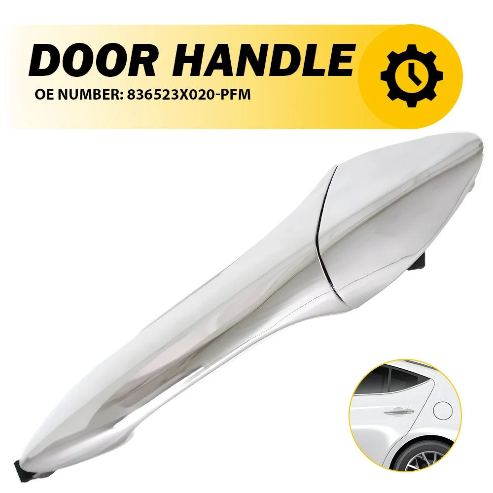 Outer Rear Left Driver Side Door Handle for Hyundai Elantra (2011–2016)