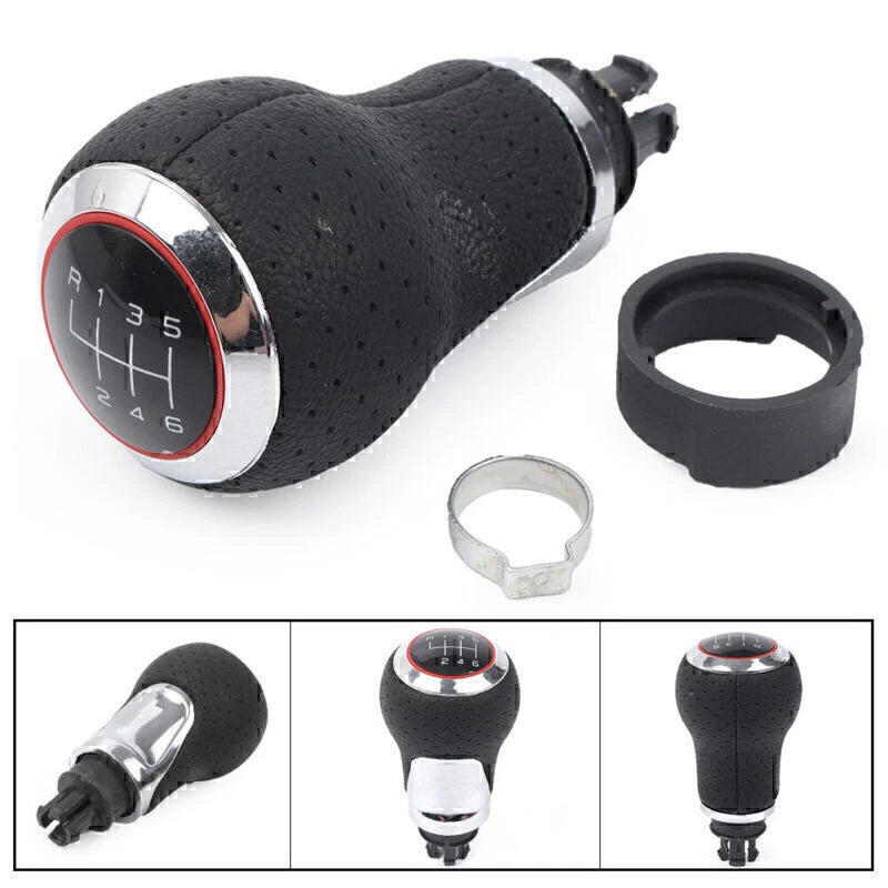 6 Speed Gear Shift Knob Gaiter for Audi A4 S4 B8 A5 8T Q5 8R (2007–2015)