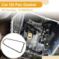 Transmission Filter Oil Pan Gasket for Jeep Compass (2007–2017) 5189838AA