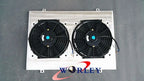 Aluminum Shroud & Fans for Holden WB Statesman Ute Sedan 253 308 V8 (1980-1984)