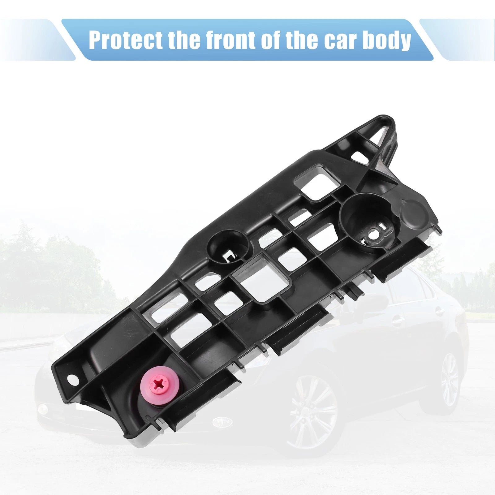 1 Pair Bumper Bracket Side Retainer for Lexus ES350 (2013–2015) No. 5214633060