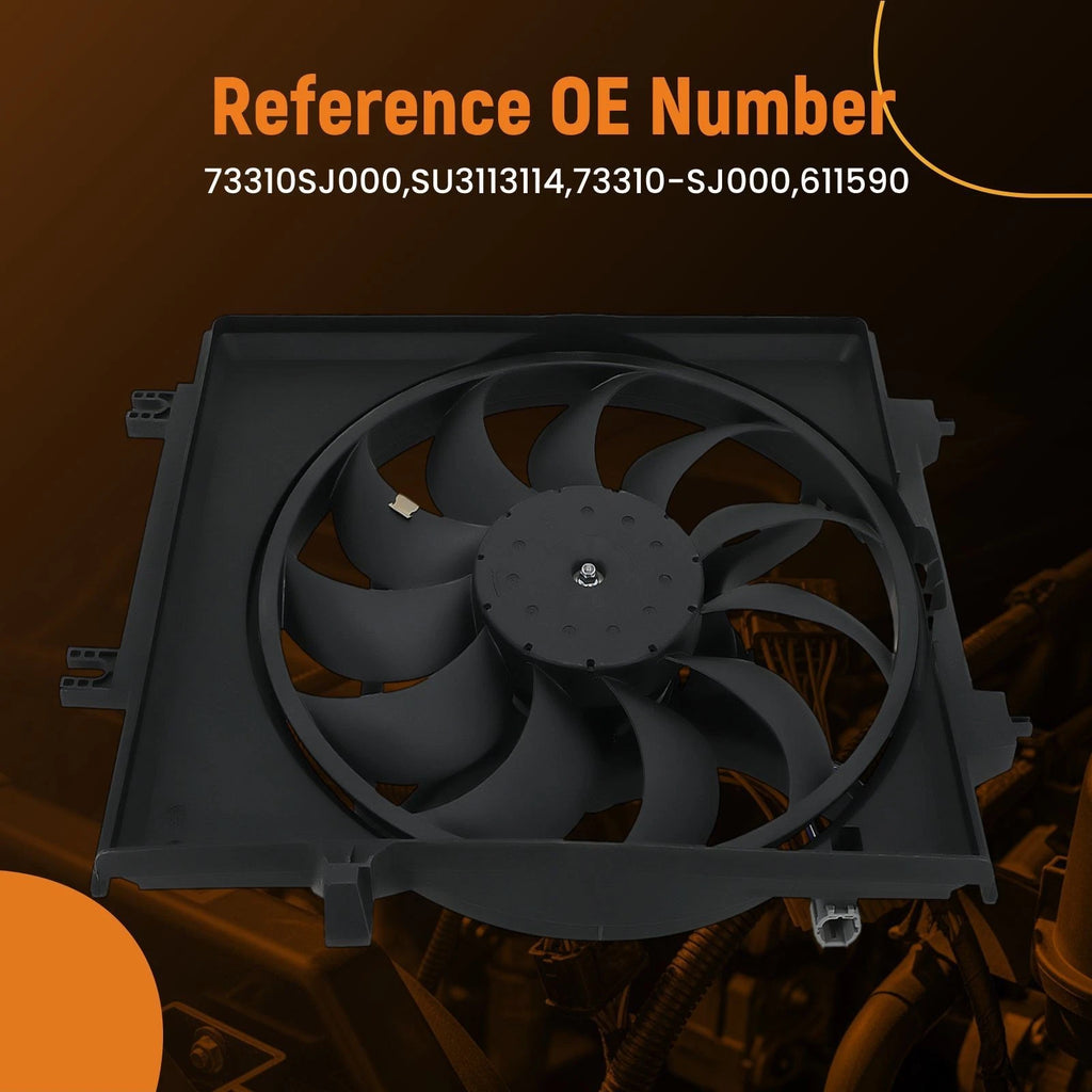 Electric Cooling Fan Right Side for Subaru Forester 2.5L (2019–2021) 73310-SJ000