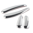 Swingarm Frame Insert Set 4 x Curved for Harley Softail (2008 - Present)