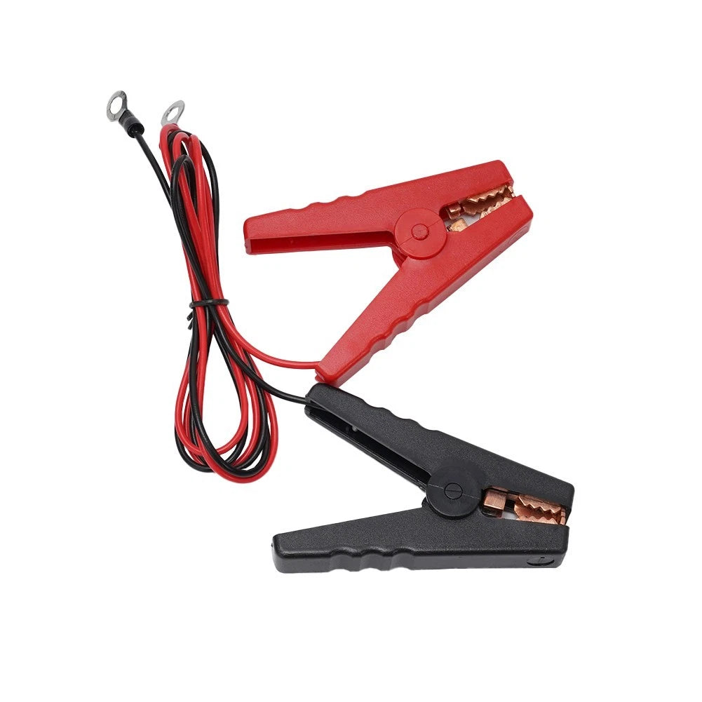 3ft Pure Copper Battery Clip Charging Cable for Solar Fences