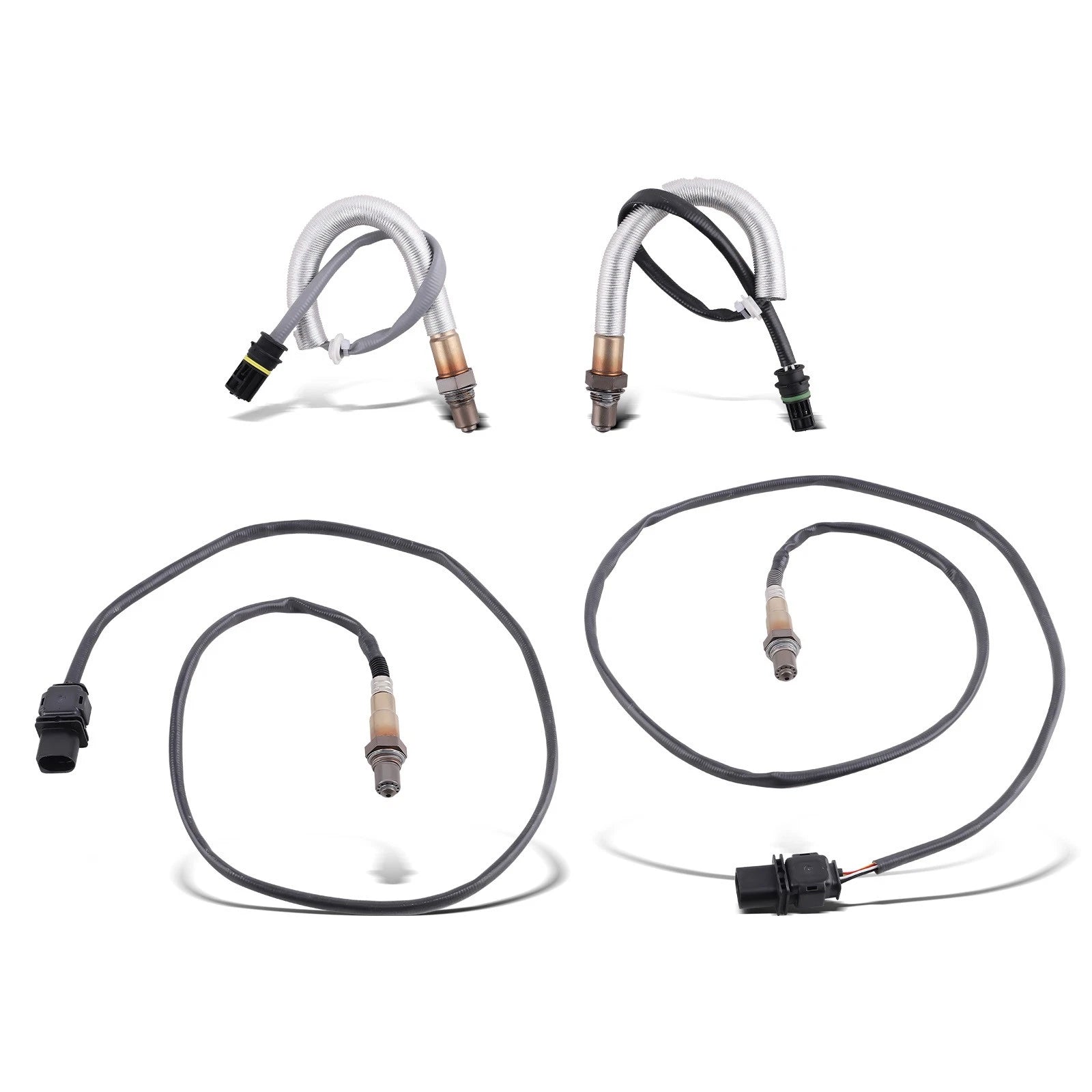 4Pcs Oxygen O2 Sensor for BMW X3 X5 335i 328i 528i 3.0L (2007–2010)