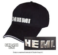 Emblem Logo Replacement Black Chrome Cap for Dodge HEMI (2009–2021)