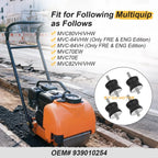 4 Shock Mounts for Multiquip Mikasa MVC80VH/VHW