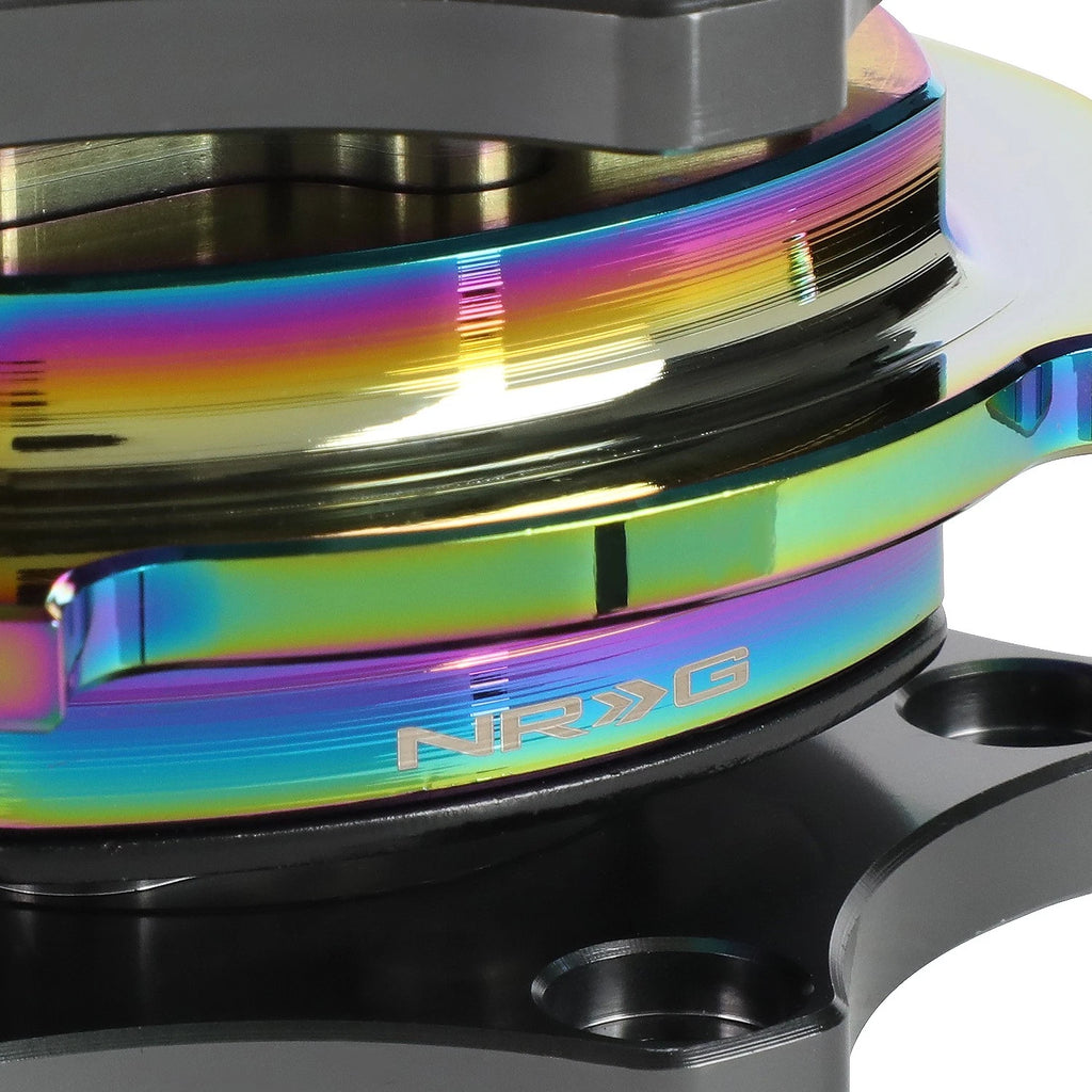 NRG SFI 42.1 Spec D Shaped Steering Wheel Quick Release Adapter for