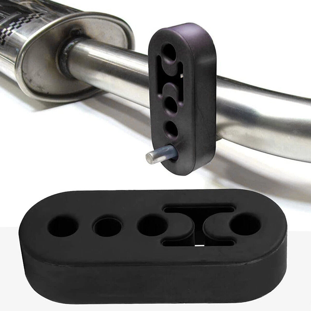 4-Pc Performance Polyurethane Exhaust Hangers for Universal Mufflers (Adjustable) (2000-2025)