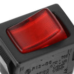 16A Red LED Mini Rocker Toggle Switch 3 Pin 12V ACC GND