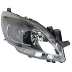 Set of 2 Halogen Headlight Assemblies for Mazda 3 (2010–2013)