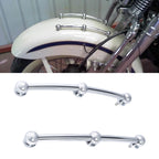 Front Fender Side Spear Trim for Harley Heritage Softail FLST (1986–2017) Chrome