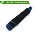 Dashboard Cover Mat for Mitsubishi Outlander 3 PHEV (2013–2021) Black Blue